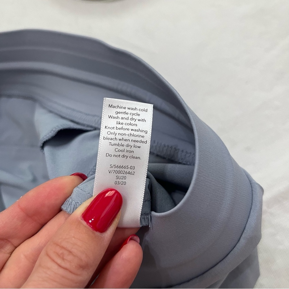 Athleta Go Far Travel Pants Blue Joggers - Picture 5 of 9